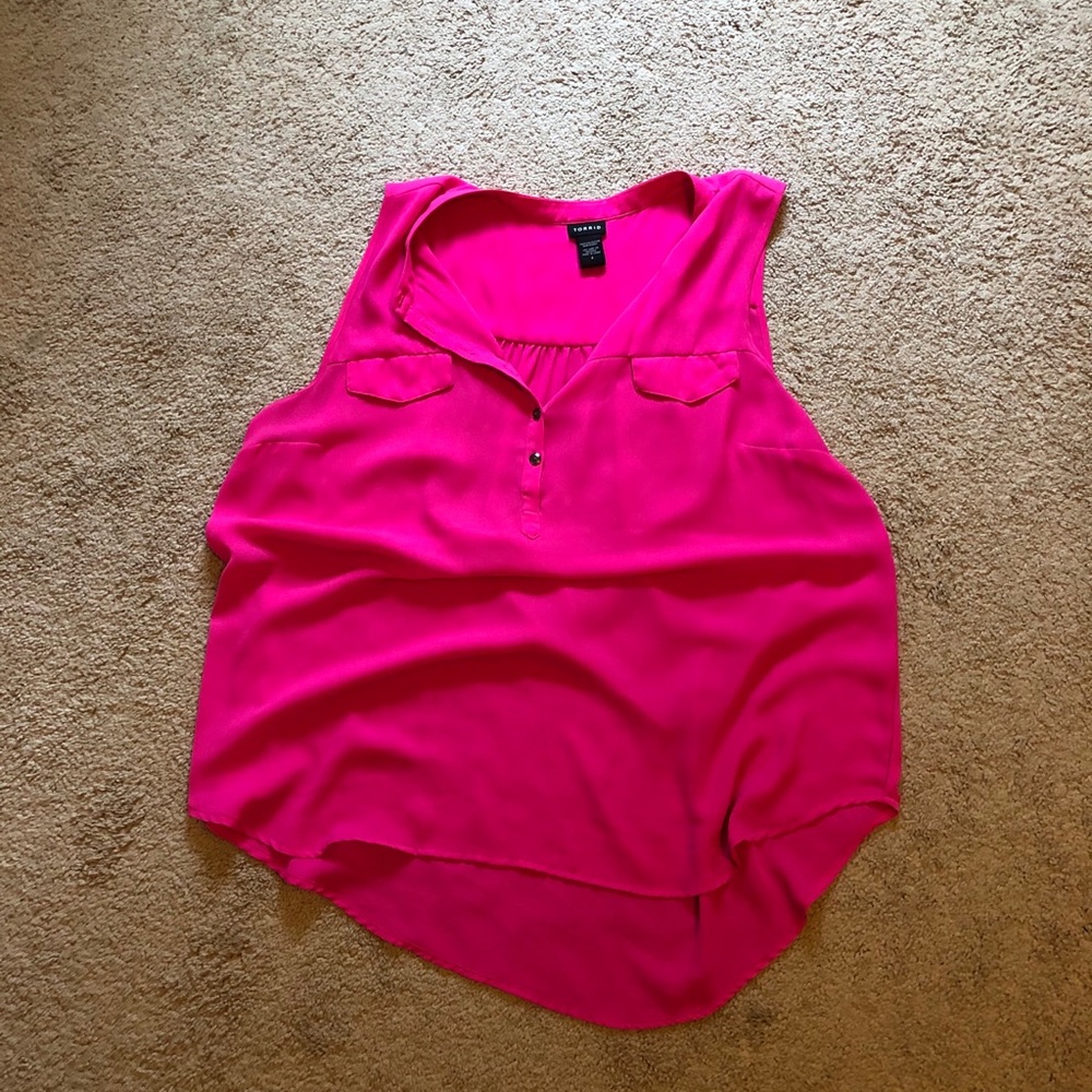 Beautiful hot pink blouse